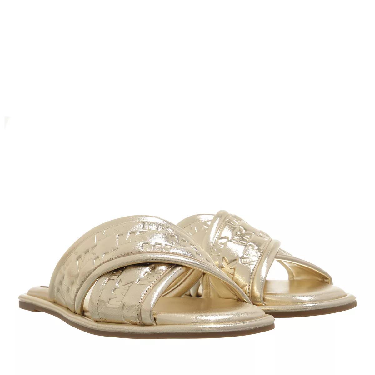 Mk slides hot sale gold