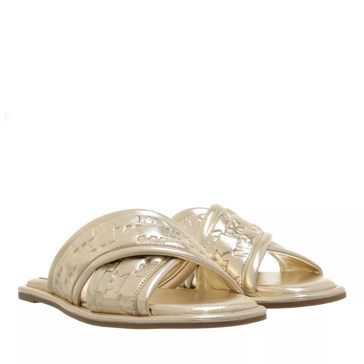 Michael kors gold slides store