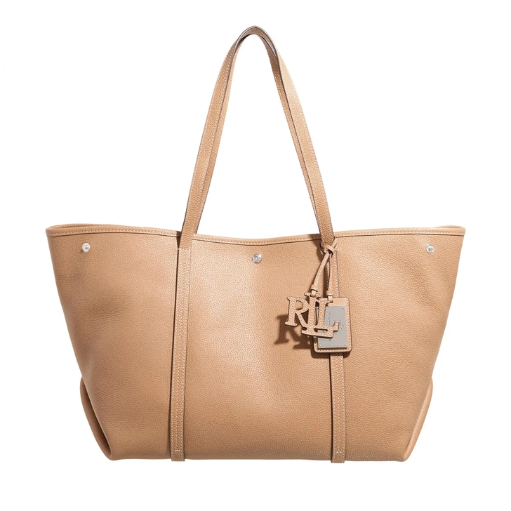 Lauren Ralph Lauren Emerie Tote Large Camel Shopping Bag