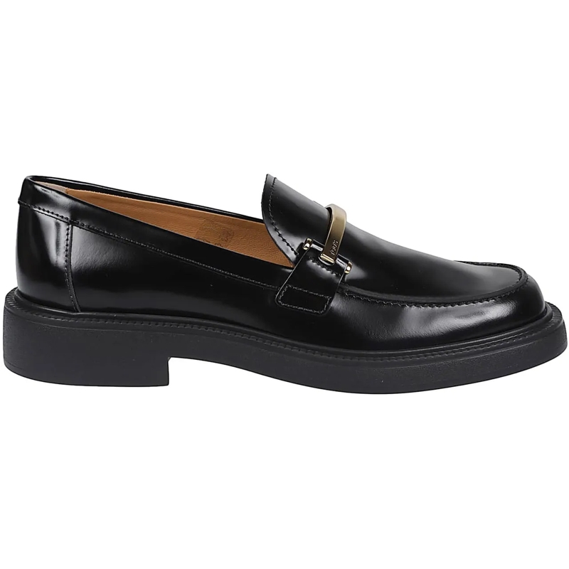 Tod's Mocassin 20l Loafers Black schwarz