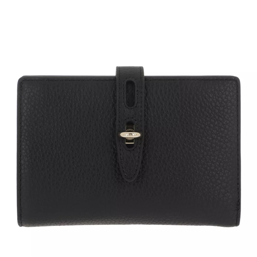 Furla Furla Net M Compact Wallet Nero Tvåveckad plånbok