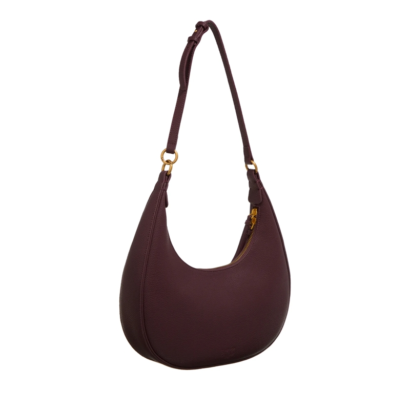 Pinko Hobo Bag Brioche Hobo Classic Ciocc. Amaro-Antique Gold(Image 4)
