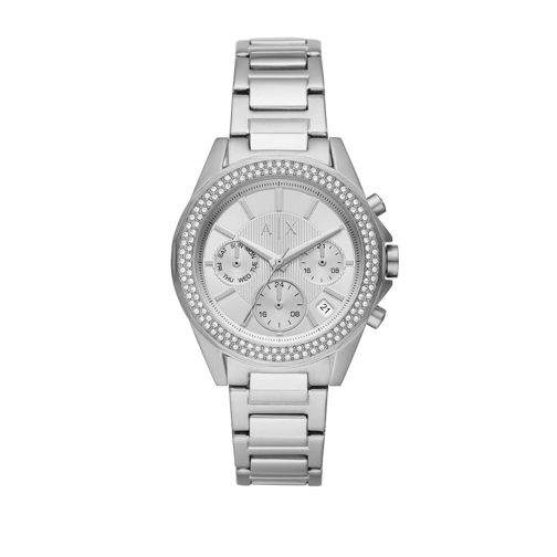 Armani Exchange AX5650 Ladies Lady Drexler Watch Silver Cronografo