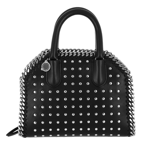 Stella McCartney Falabella Studded Mini Box Black Crossbody Bag