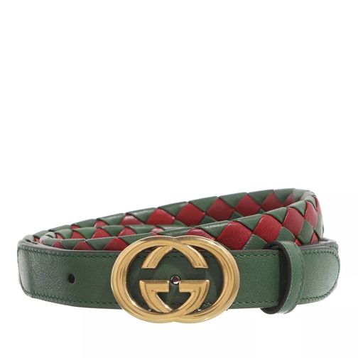 Gucci Interlocking G Belt Multicolor Ledergürtel