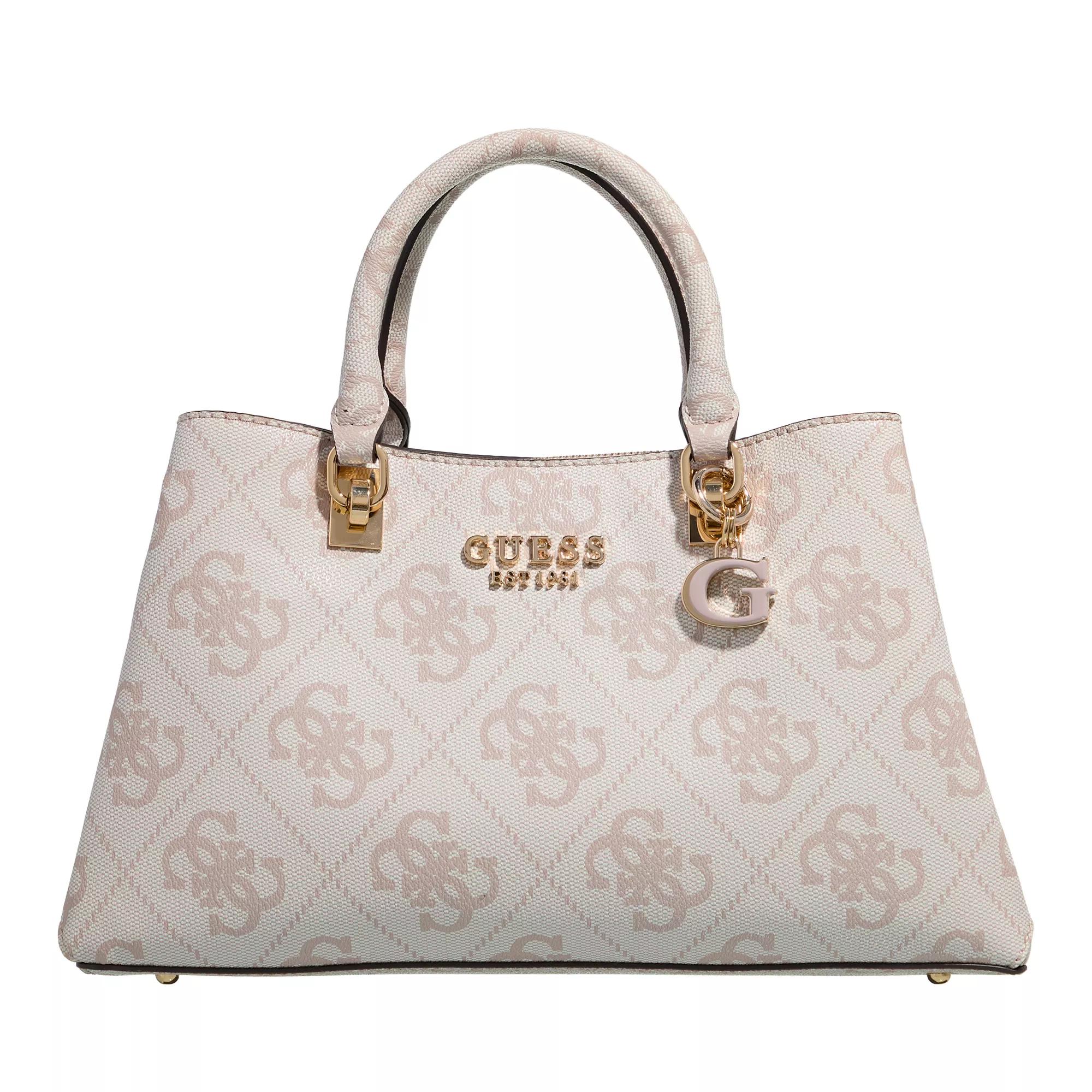 Guess Satchel Bag - Eliette Logo Grlfrnd Satchel - Gr. unisize - in Beige - für Damen