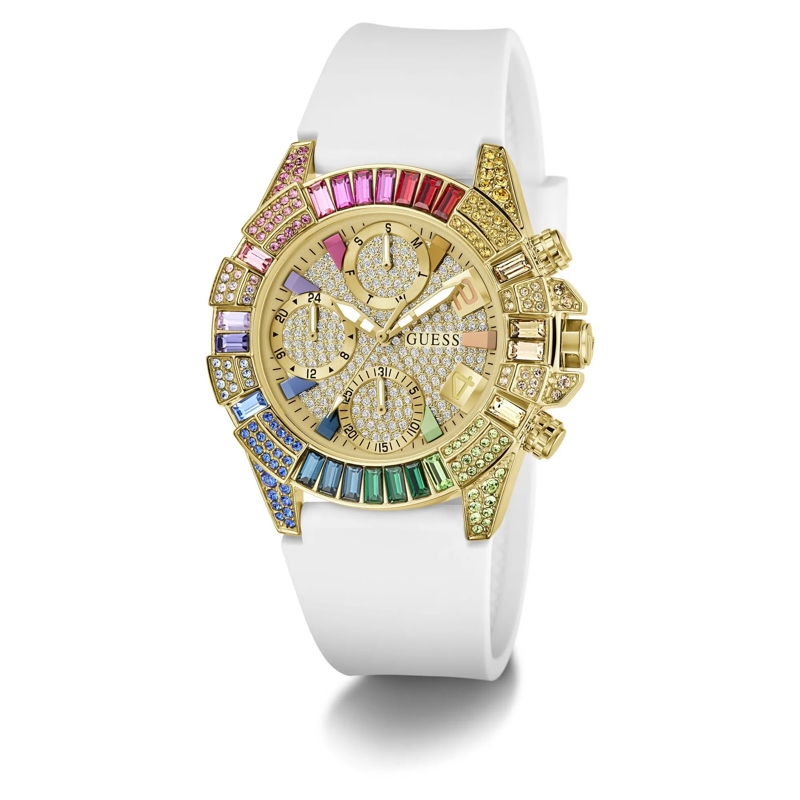 Guess Quarzuhr Quarz-Analoguhr True weiss(Image 5)