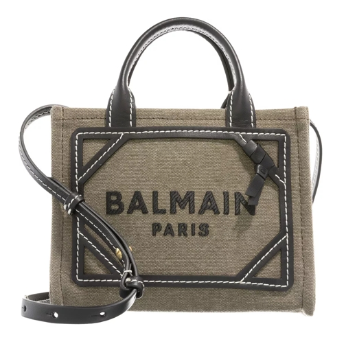 Balmain B-Army Shopper Mini Khaki Black Mini Bag