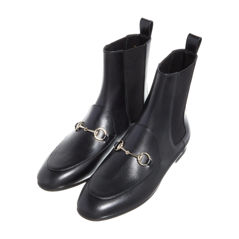 Gucci Stiefel W JORDAAN BOOTIE LEATHER W/HB mehrfarbig(Image 5)