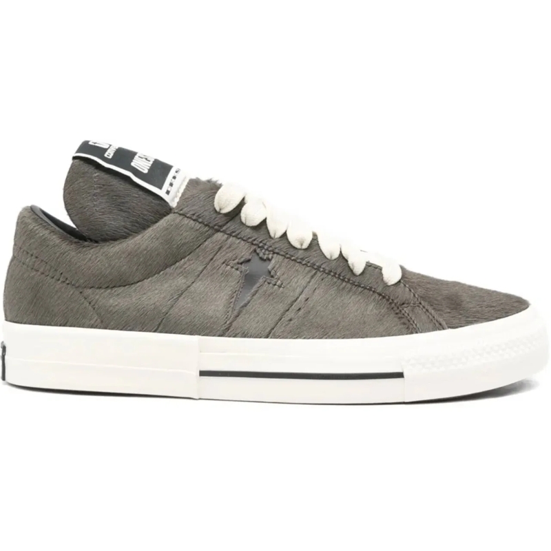 Rick Owens Sneaker basse X Converse Fur Sneaker Dark Dust/black schwarz