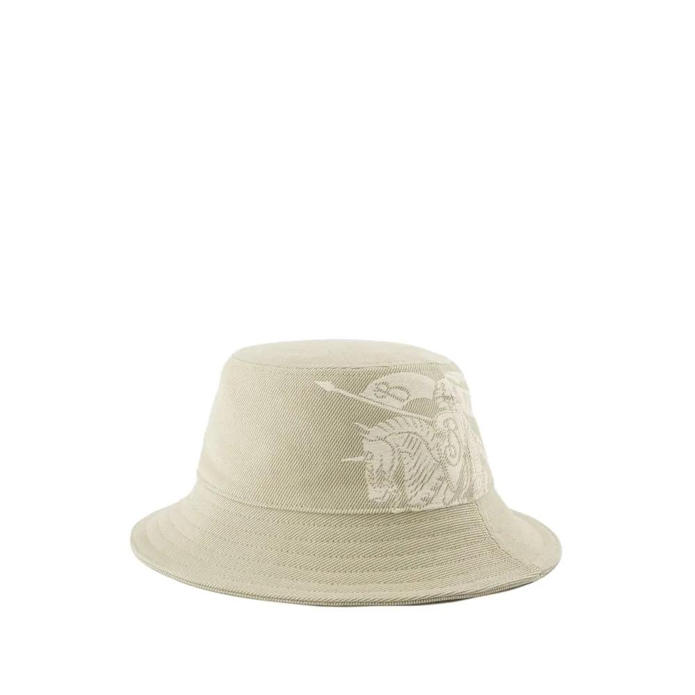 Burberry Mützen - Ekd Twill Bucket Hat - Synthetic - Beige - Gr. M - in Beige - für Damen