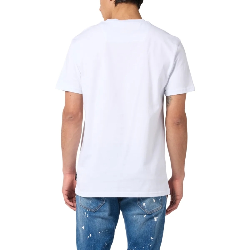 Philipp Plein T-Shirt Roundneck T-Shirt Puffy Red Skull Skull weiss(Image 2)