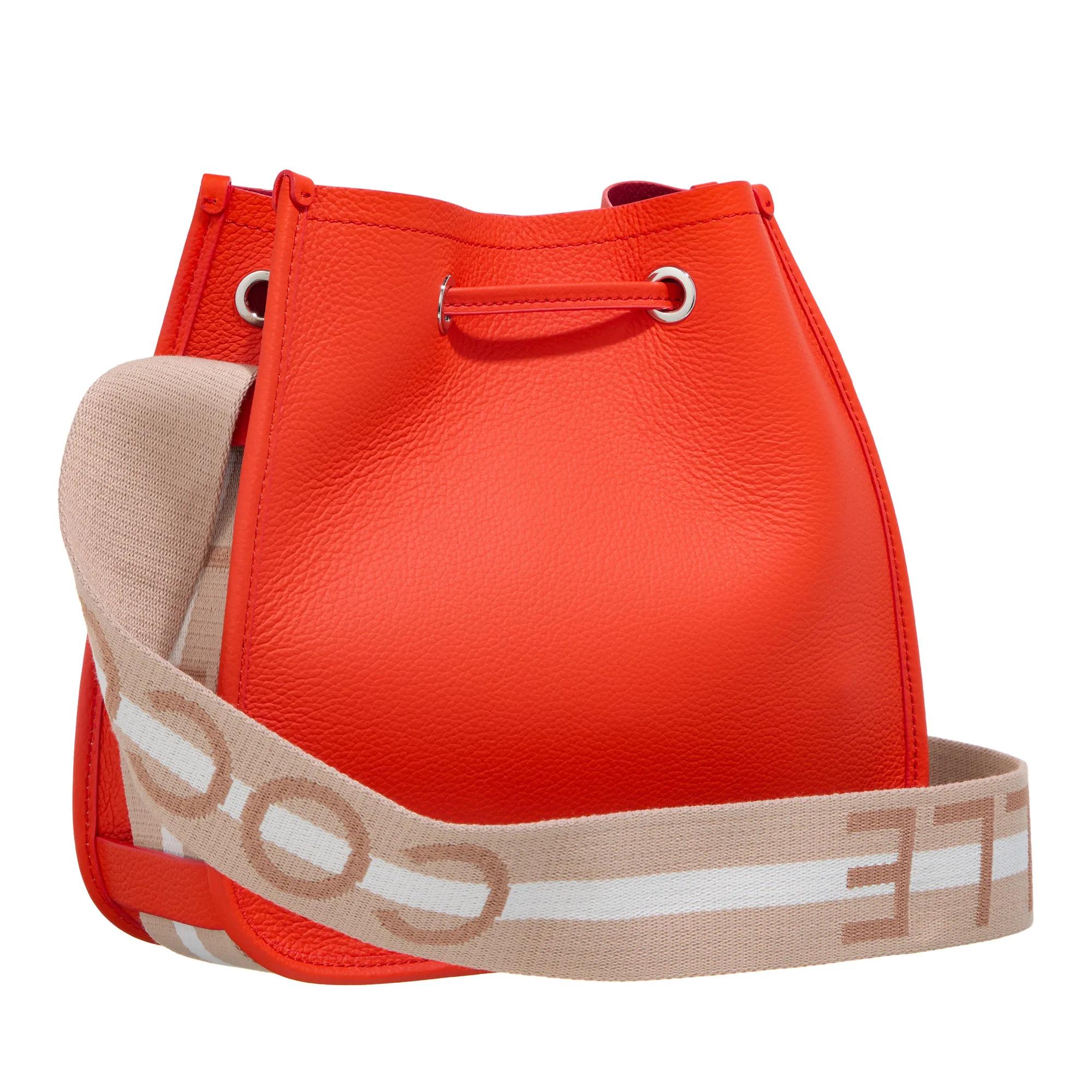 Coccinelle Bucket bags raquel in oranje