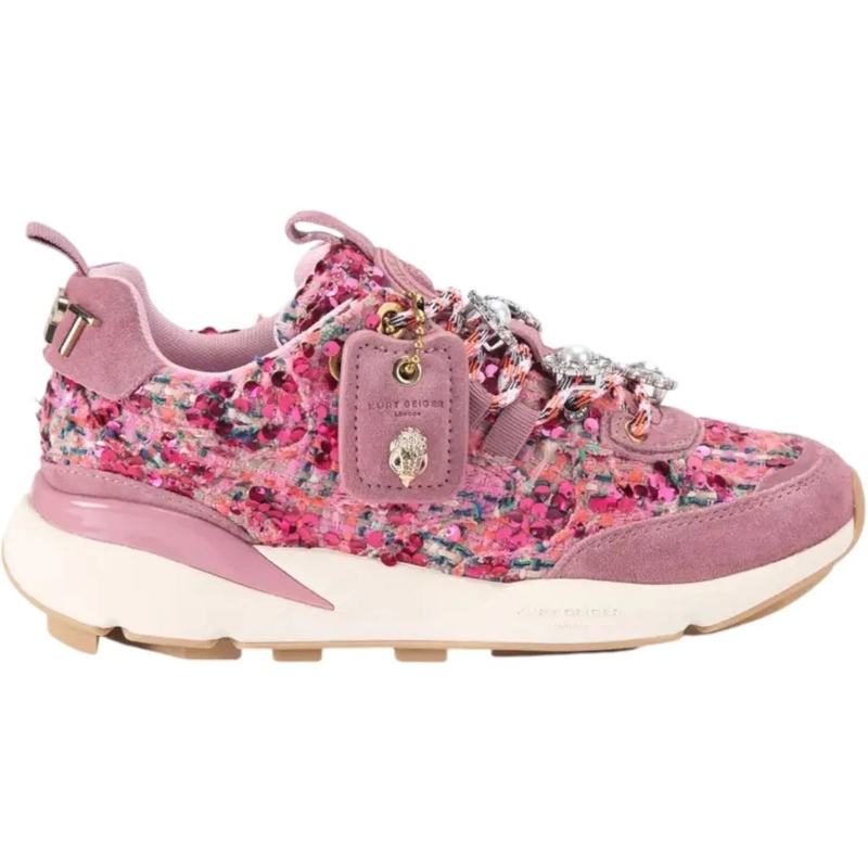 KURT GEIGER LONDON Low-Top-Sneaker Dames Sneaker rose