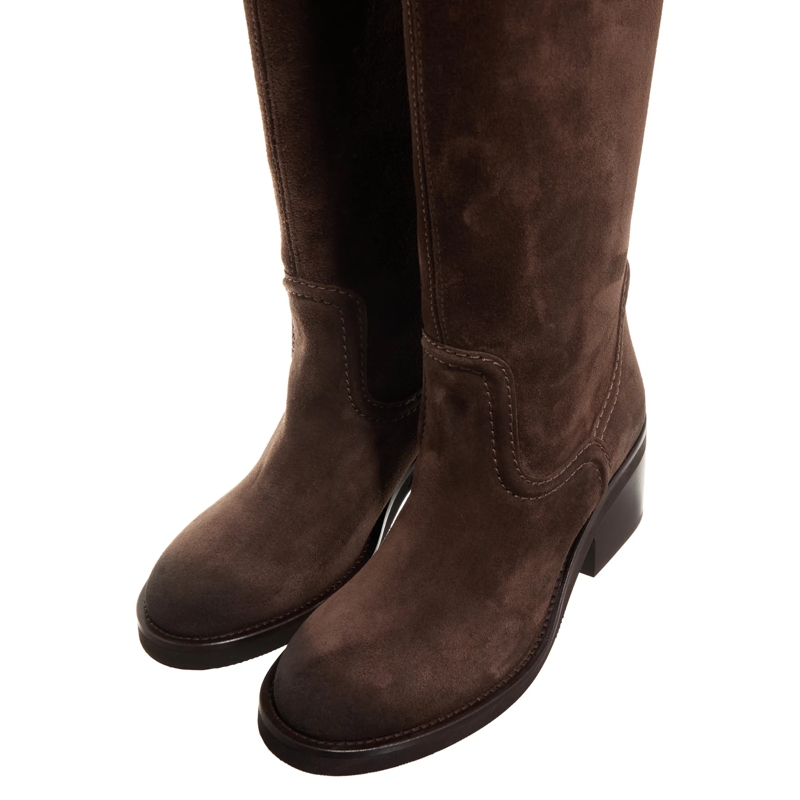 Nubikk Stiefel Cassy Boot Dk Brown Suede(Image 6)