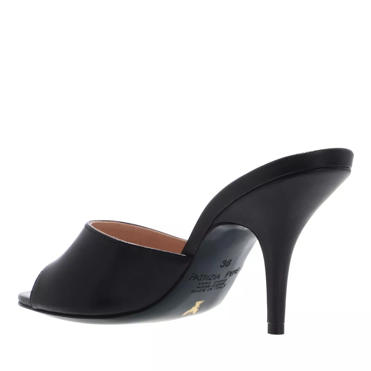 Patrizia Pepe High Heel Mules Nero | Muil