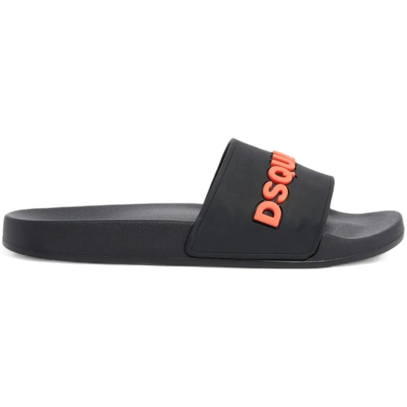 Dsquared2 Hausschuhe Sandals Black schwarz