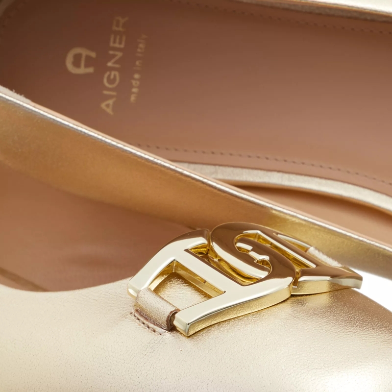AIGNER Ballerinas Madeleine 1 Platinum(Image 3)