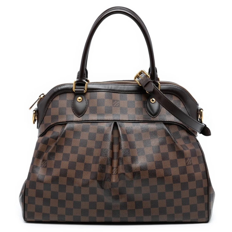 Louis Vuitton Schultertasche Damier Ebene Trevi GM braun