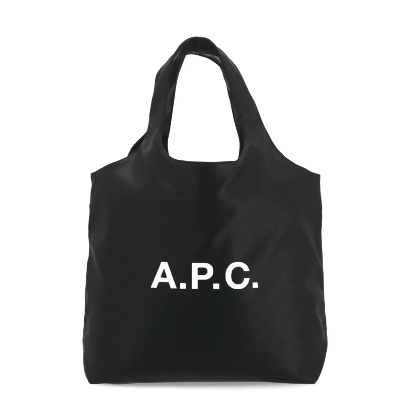A.P.C. Fourre-tout Ninon Shopping Bag Black