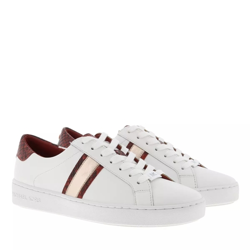 MICHAEL Michael Kors Irving Stripe Lace Up Sneakers Optic White Low-Top Sneaker