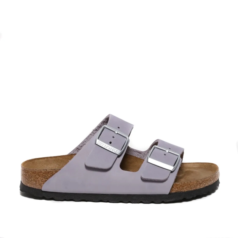 Birkenstock Sandalen Arizona Sandal With Two Adjustable Straps In Lilac Grey