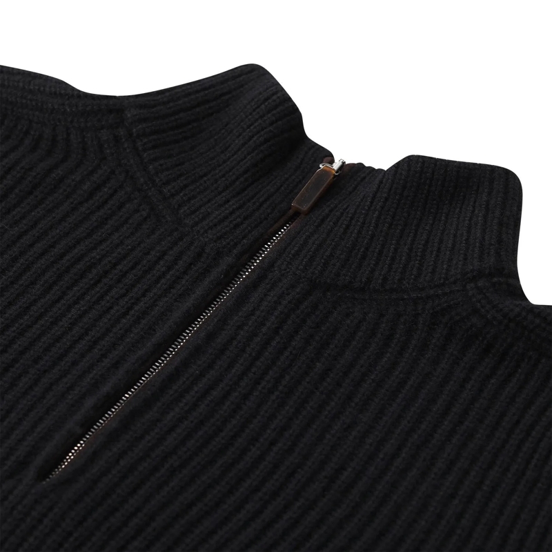 Iris von Arnim Pullover Troyer Viktor aus Kaschmir schwarz(Image 4)