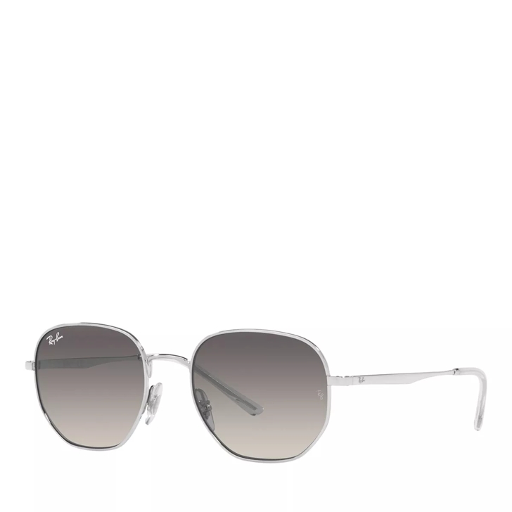 Ray ban hot sale hexagonal silver