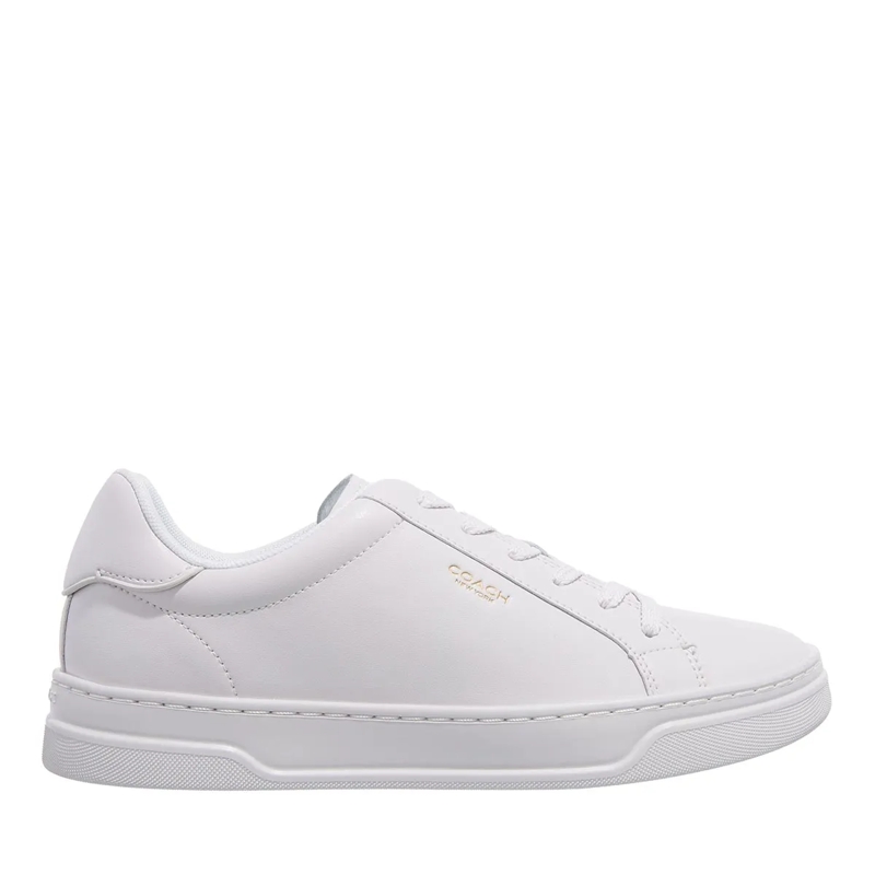 Coach Low-Top-Sneaker High Line Leather Sneaker Optic White