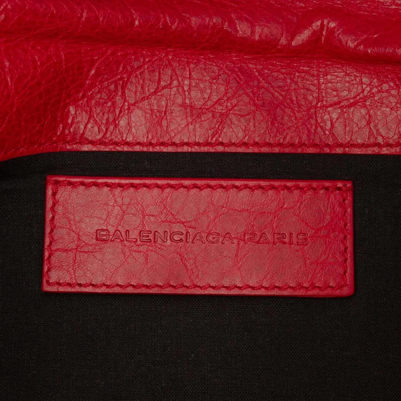 Thumbnail - Balenciaga Clutches - Lambskin Motocross Classic Envelope Clutch - Gr. unisize - in Rot - für Damen