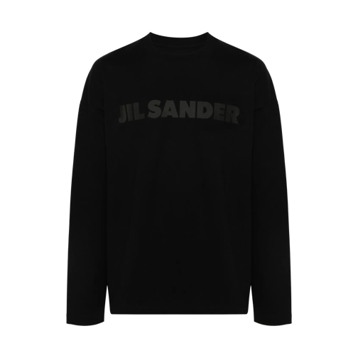 Jil Sander Longsleeve mit Logo 001 001 Camicie