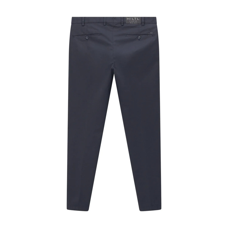 Hiltl Casual broeken Chinohose aus Baumwolle blau(Image 6)