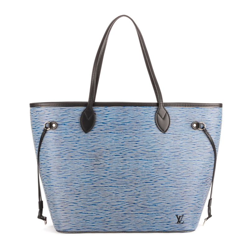 Louis Vuitton Crossbody Bag Neverfull MM blau