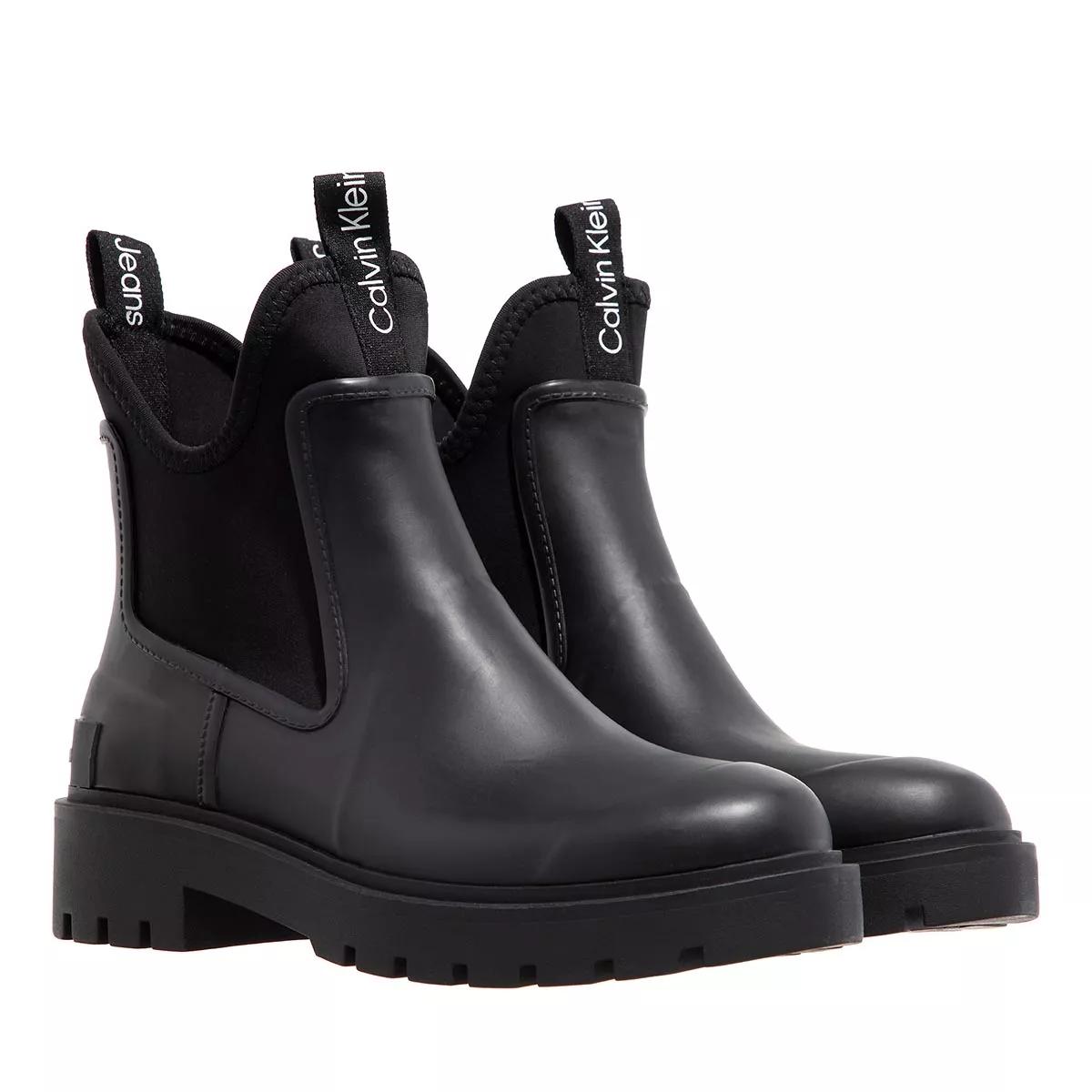 Calvin klein 2025 rubber chelsea boots