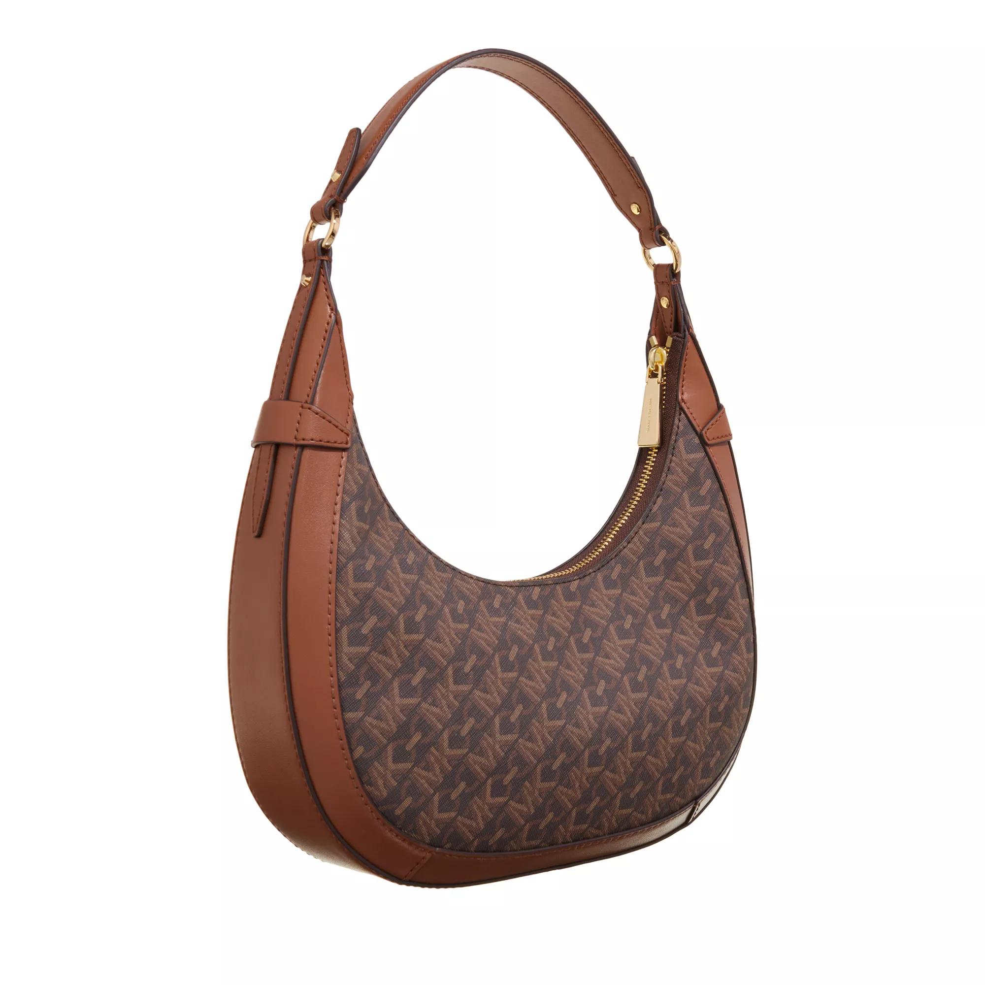 Michael Kors Crossbody bags Sm Crescent Tz Shldr in bruin