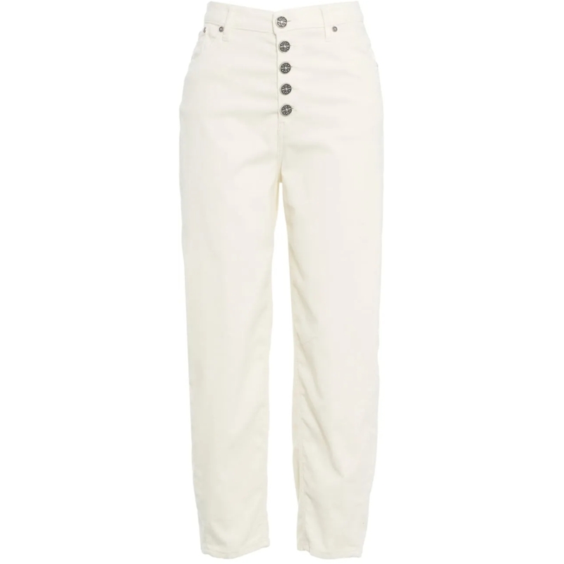 Dondup Hose Pants 'Bessie Gioie' weiß