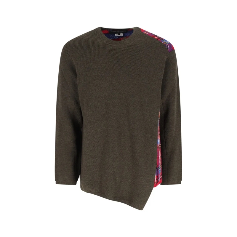 Comme des Garcons Pullover Wool Sweater – Multicolor Brown