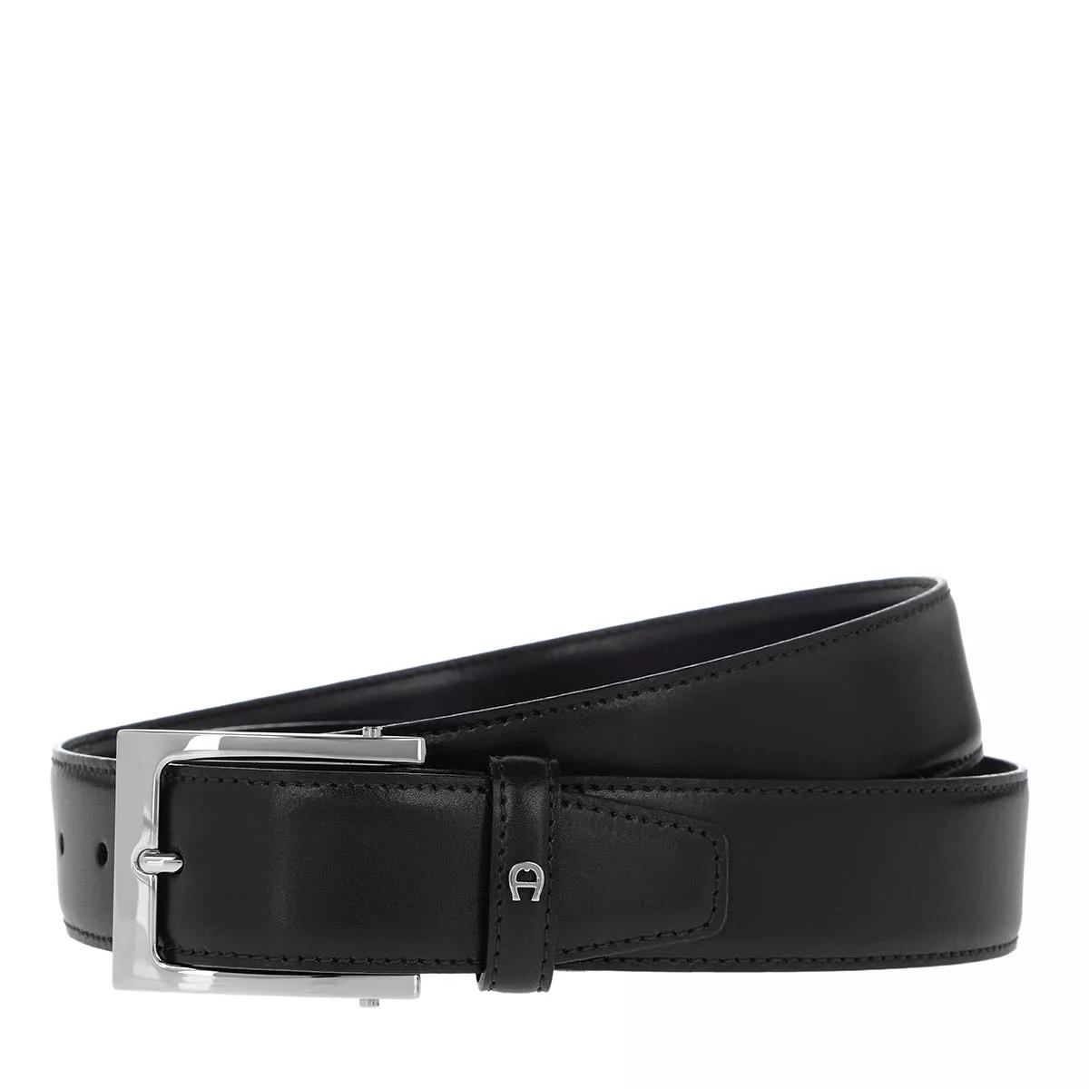 Aigner Gürtel - Belt - Gr. 85 - in Schwarz - für Damen