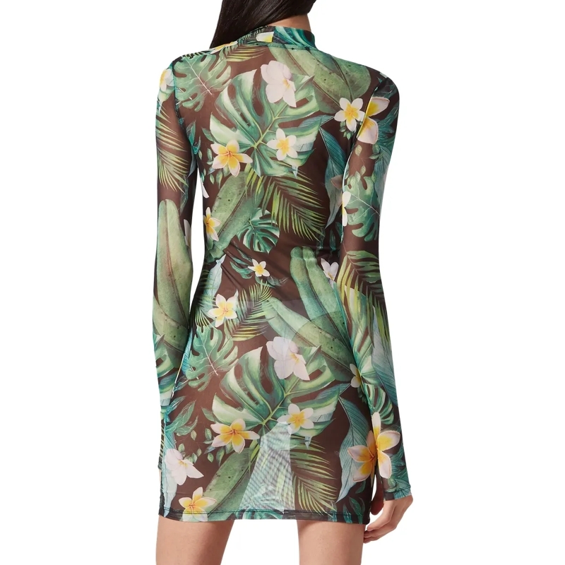 Philipp Plein Minikleid Minikleid Hawaii grün(Image 2)