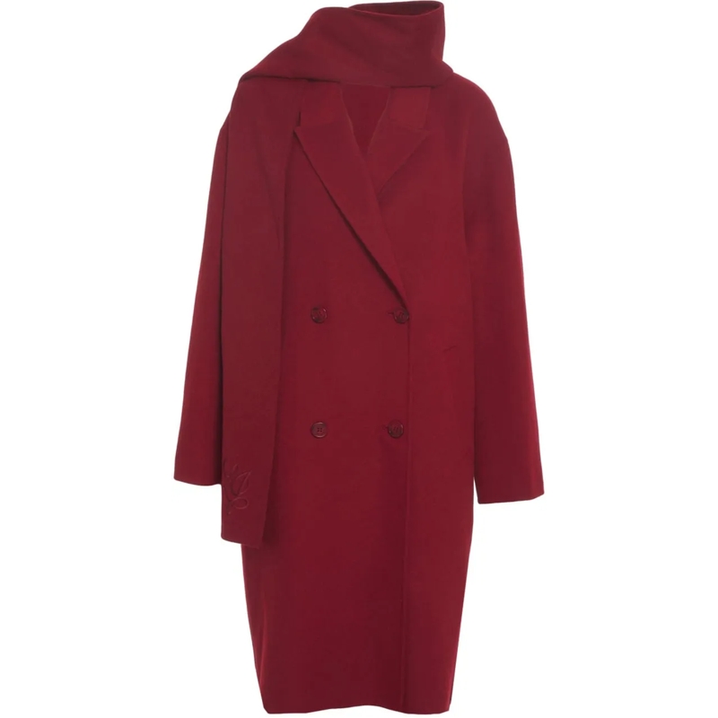LIU JO Veste de transition Coat with shawl collar rot