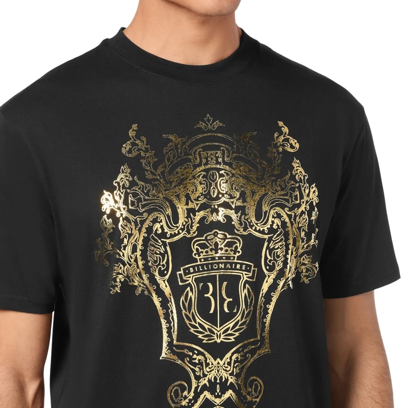 BILLIONAIRE T-Shirt T-Shirt Crest schwarz(Image 4)