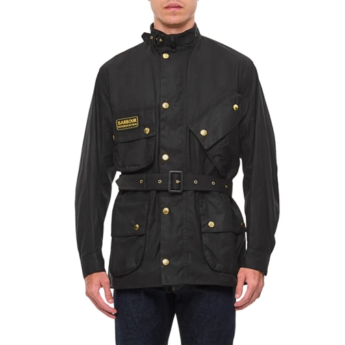 Barbour International Original Wax Jacket Black Overgangsjas