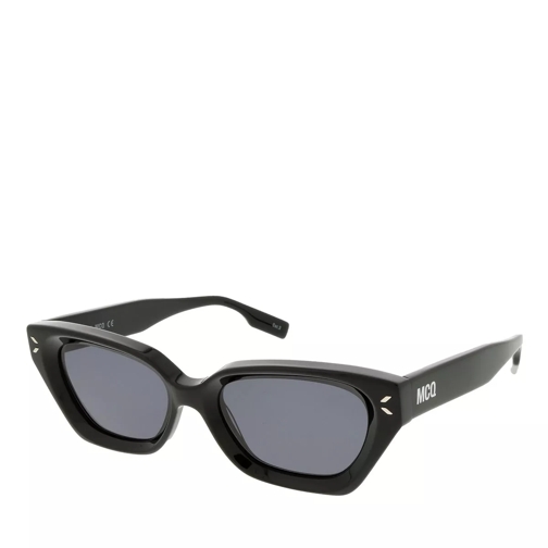 McQ MQ0345S-001 52 Woman Acetate Black-Smoke Sunglasses