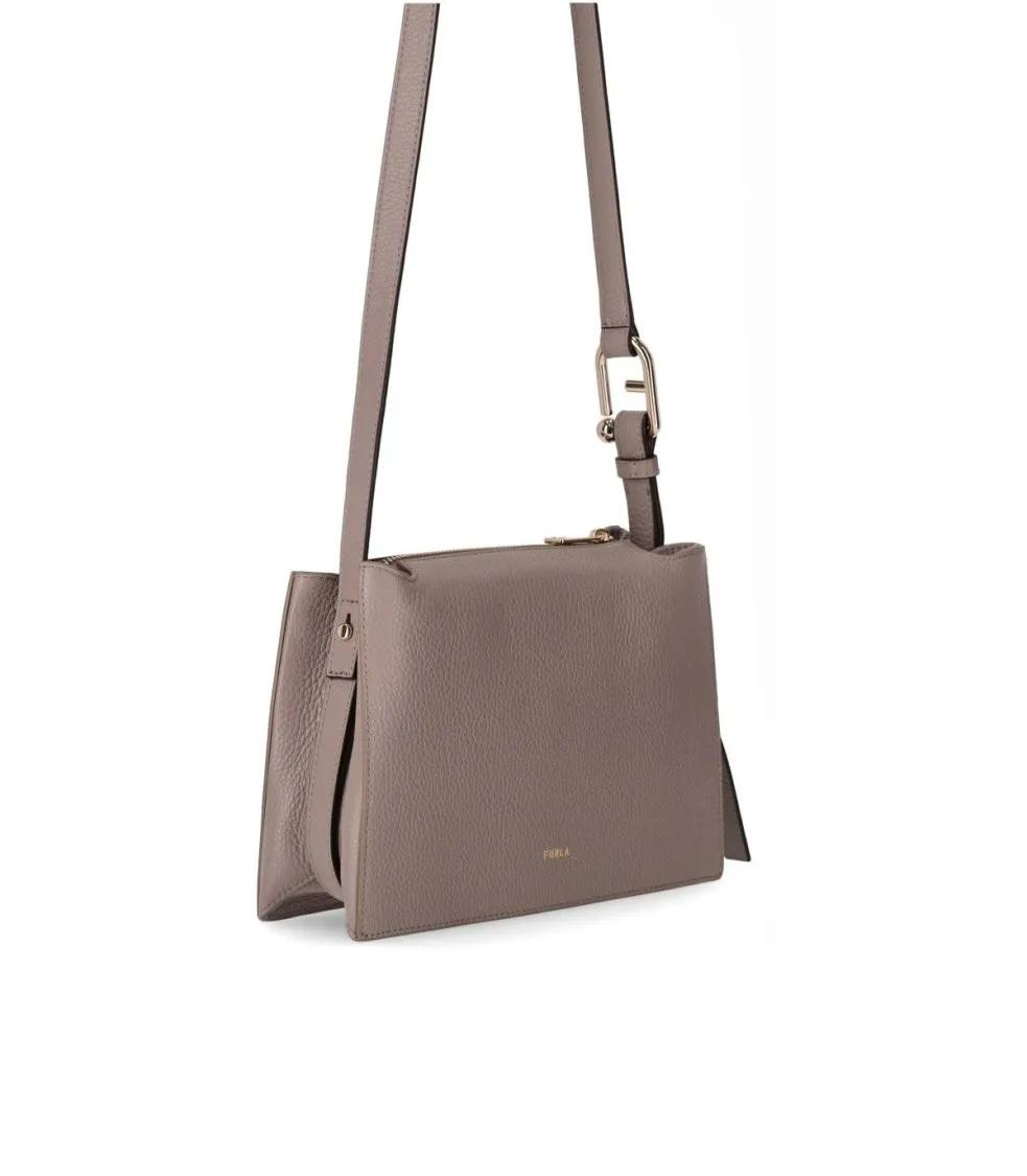 Furla Crossbody bags Nuvola S Crossbody in grijs