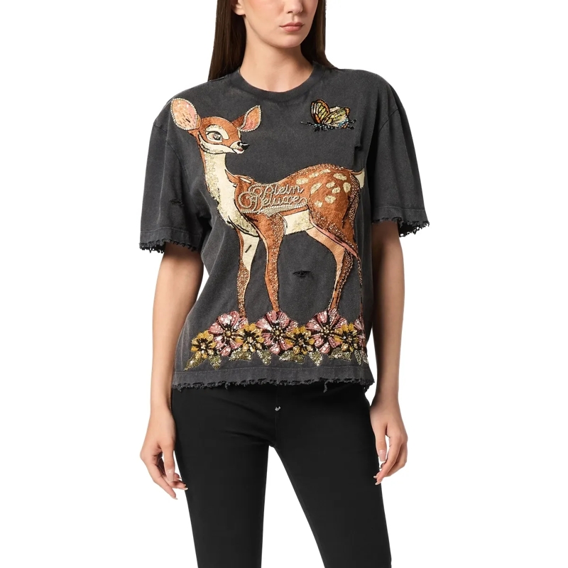 Philipp Plein T-Shirt T-Shirt Man Fit schwarz(Image 3)