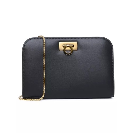 Salvatore Ferragamo Wanda Shoulder Bag Black Schultertasche