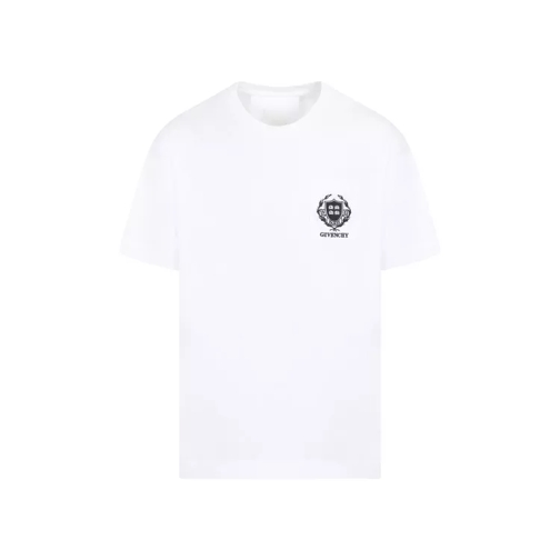 Givenchy White Cotton Casual Short Sleeve Front Pocket Base White 