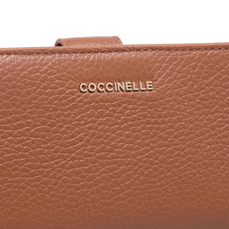 Coccinelle Bi-Fold-Portemonnaie Metallic Soft Cognac(Image 10)