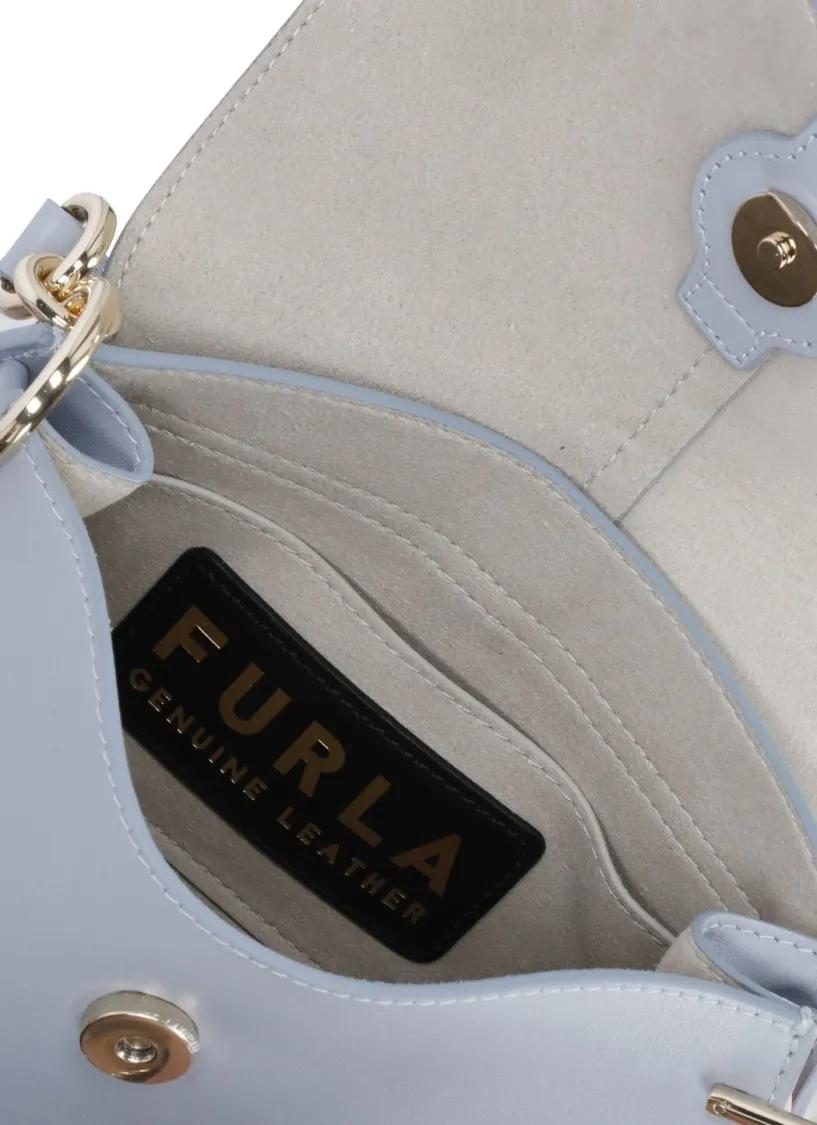 Furla Hobo bags Light Blue Nuvola Bag in blauw