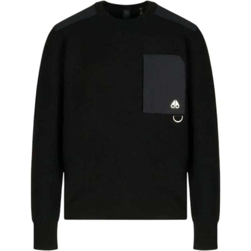 Moose Knuckles  Heren Trui schwarz